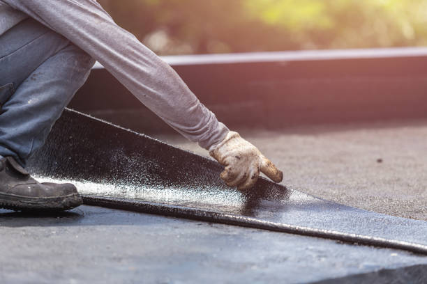 Professional Emergency Waterproofing technician working in Waterloo, NY